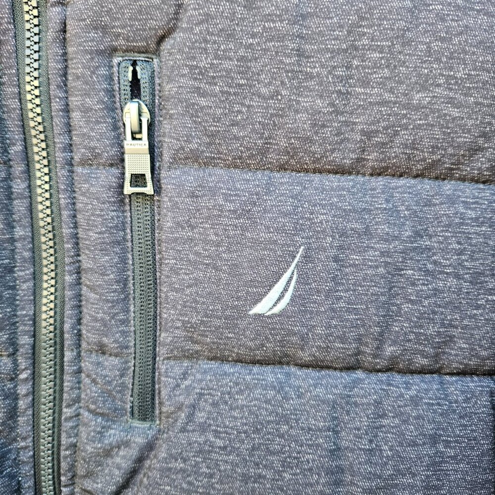 Nautica Men's Grey puff jacket - Picture 2 of 8